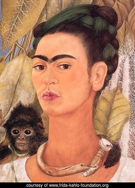 Self Portrait with Monkey
