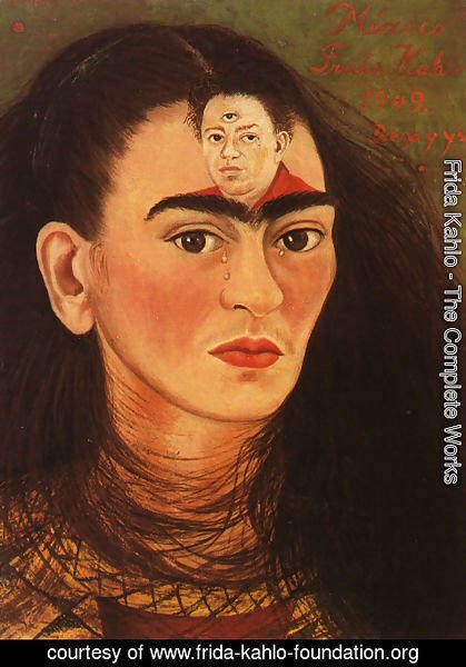 Frida Kahlo - Diego And I 1949