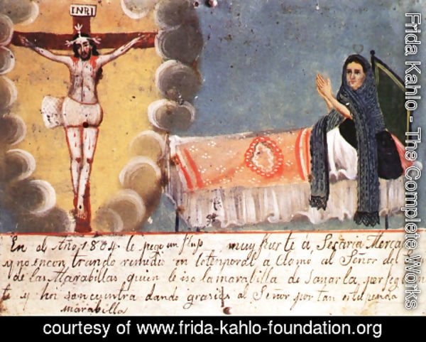 Frida Kahlo - Ex Voto In Kahlos Collection