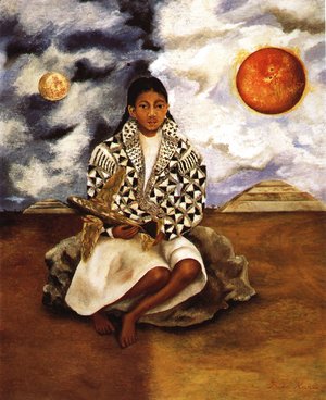 Frida Kahlo - Portrait Of Lucha Maria Girl From Tehuacan 1942