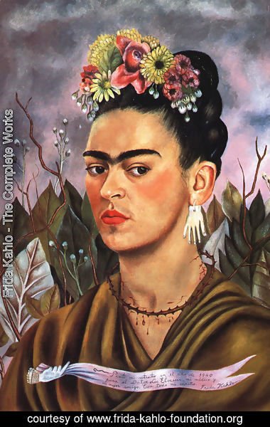Frida Kahlo - Self Portrait Dedicated To Dr Eloesser 1940