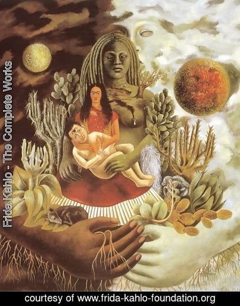 Frida Kahlo - Love's Embrace of the Universe, Earth