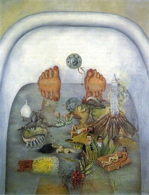 Frida Kahlo - What The Water Gave Me