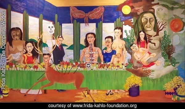 Frida Kahlo The Last Supper Painting Reproduction |  