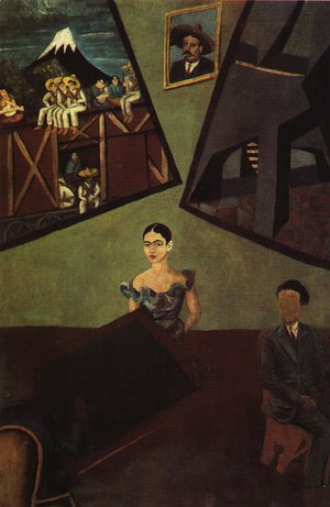 Frida Kahlo - Pancho Villa And Adelita Before 1927