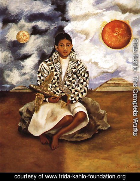 Frida Kahlo - Portrait Of Lucha Maria Girl From Tehuacan 1942