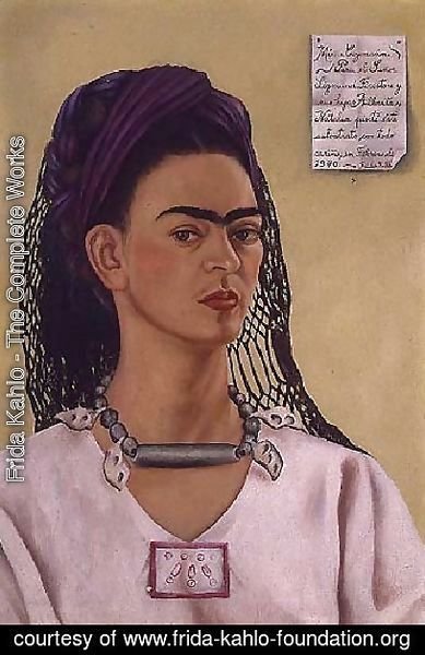 Frida Kahlo - Self Portrait 1940 II